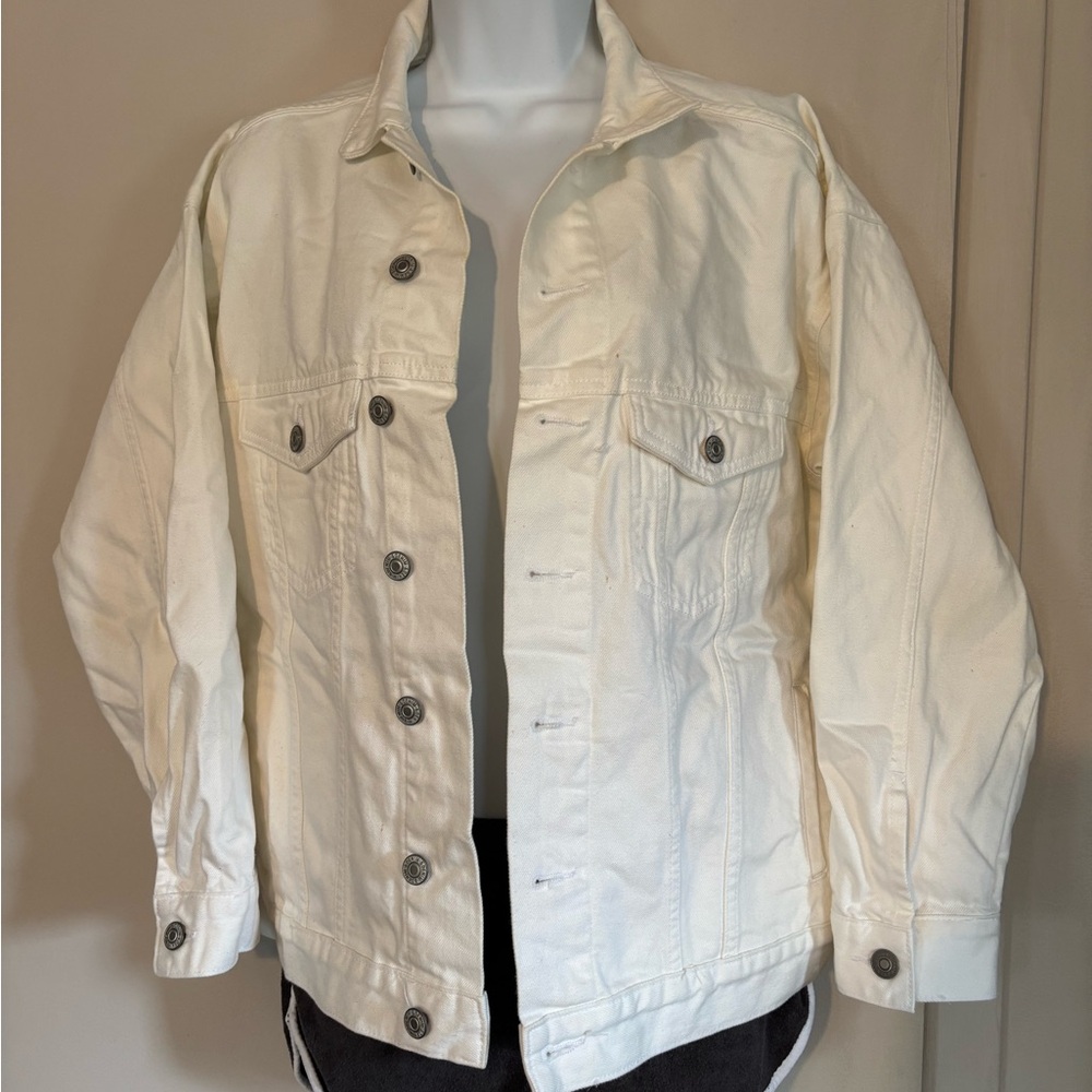White Denim Jean Jacket